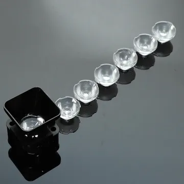 3535 PC PMMA ZHAGA 15 Degree LED Optical Lens for Indoor Down Light with Anti-Dazzle Cover