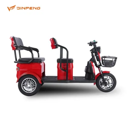 Three-Wheel Electric Scooters with Pedals for Elderly and Disabilities