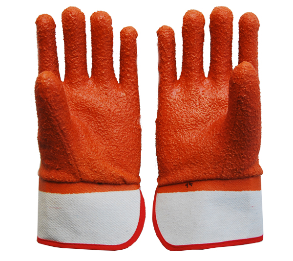 PVC Coated Gloves with winter monkey grip liner