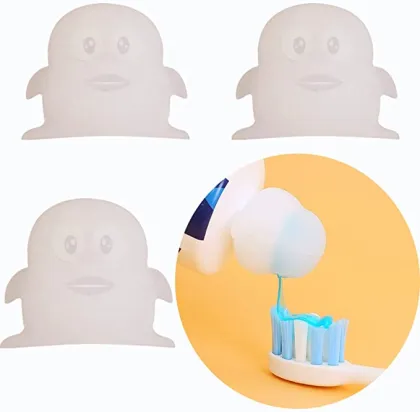 Cute Penguin Toothpaste Cap Self Closing Toothpaste Lid