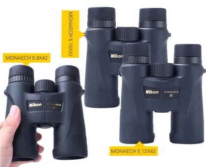 Nikon MONARCH 5 ED Waterproof Binoculars - High Resolution Long Range Binoculars for Adults and Hunting
