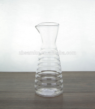 High quality heat-resistant glass water jug