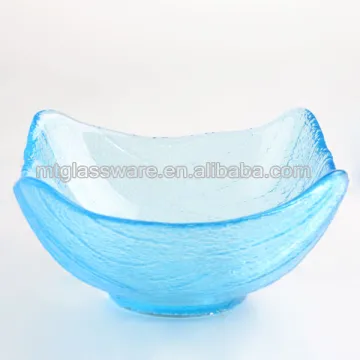 hot sale mini colorful glass bowl charger plates