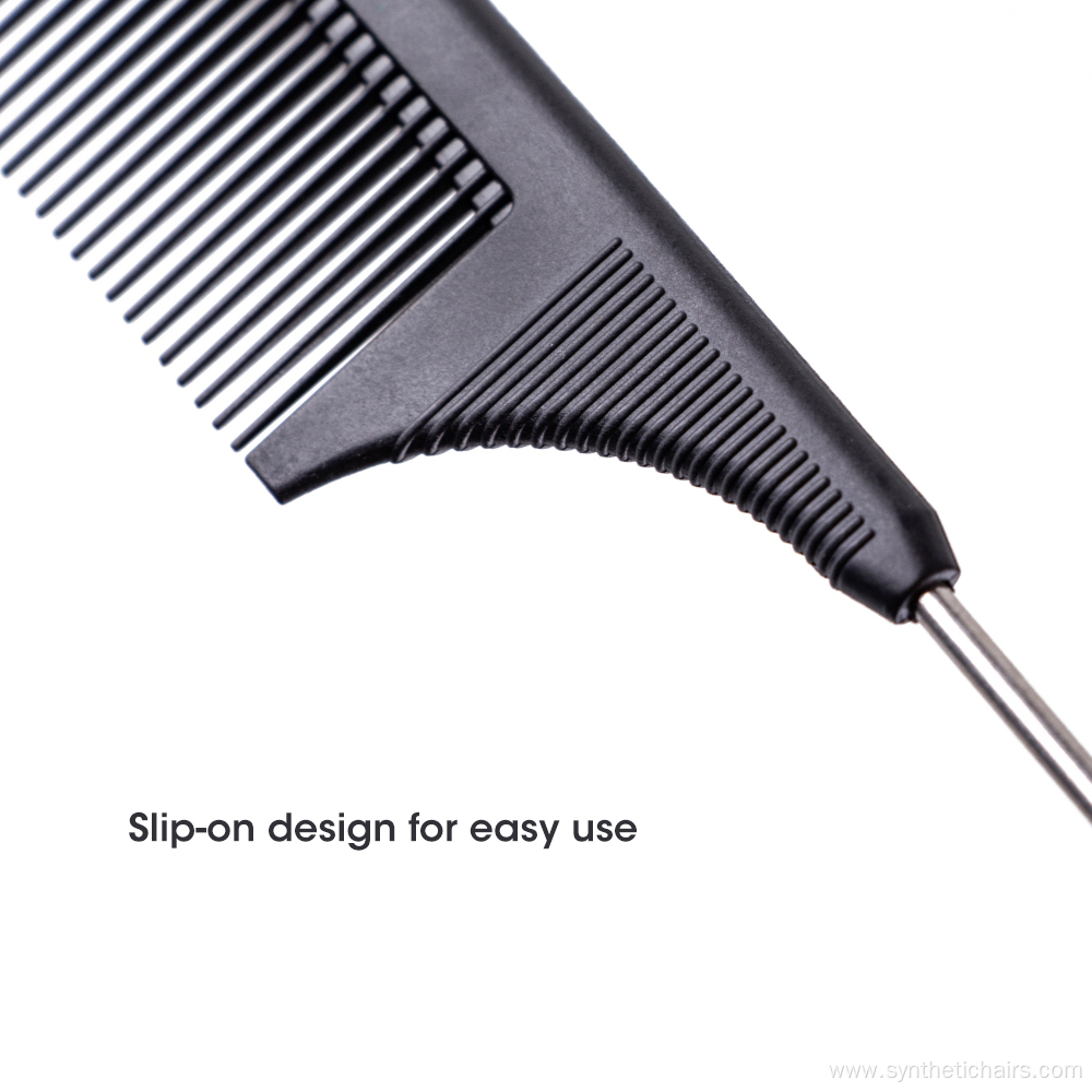 Metal Steel Pin Tail Comb Precision Parting Comb