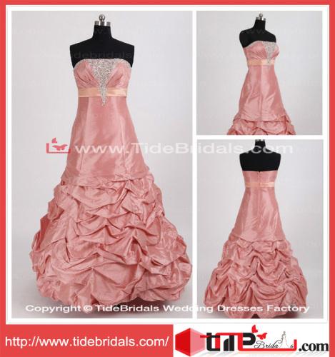 Taffeta Mermaid Prom Dress Quinceanera Dress (TC08105)