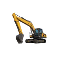 crawler excavator with standard bucket