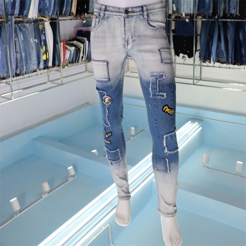 Jeans de gradiente de moda al por mayor