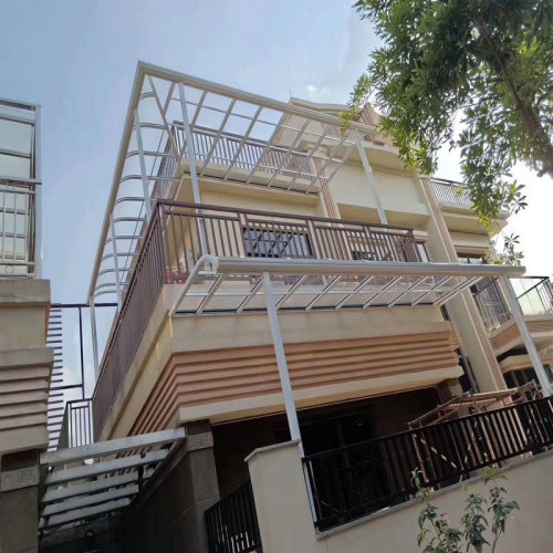 Алюминий биоклиматикалық газебо Пергола болат бақша