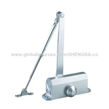 Door Closer, Made of Aluminum