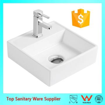 china manufacture square bathroom sink
