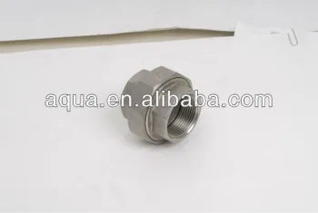 SS UNION CONICAL/FLAT SEAT