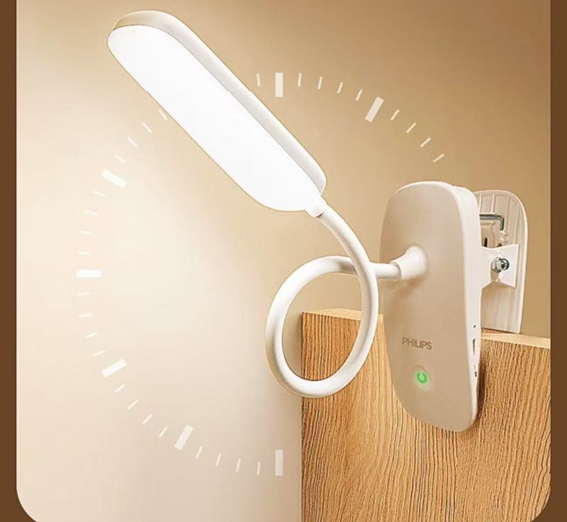 Philips Clamp - type Rechargeable Eye - protecting Desk Lamp