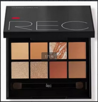REC Rueike Player Multi-Control Eyeshadow Palette 04 Champagne Party 8g