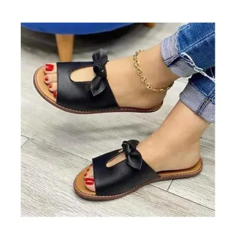 XY Plus-size Summer Bow Women's Slippers