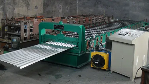 Corrugated profile roll forming machinery
