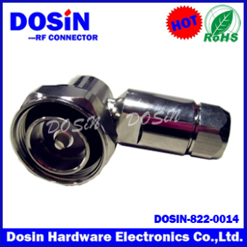 Male DIN 7/16 Connector Used Right Angle and Straight for Cable