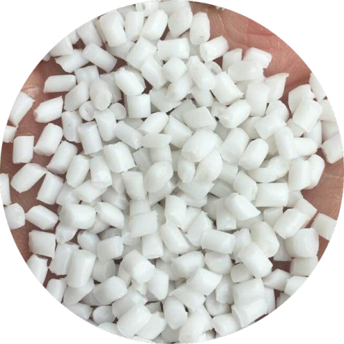 Granuli bianchi di HDPE riciclato GRS vergine