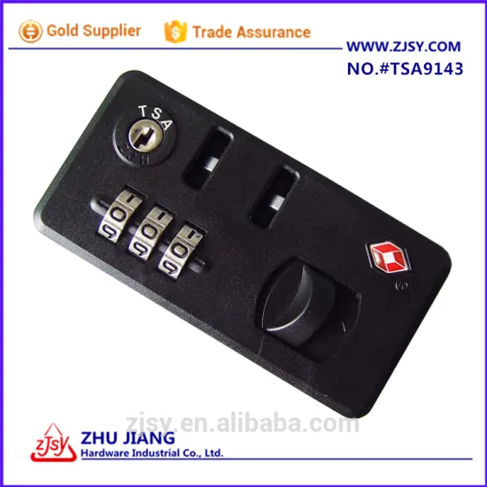 TSA9143 Implanted Luggage Lock Part For Trolley Luggages