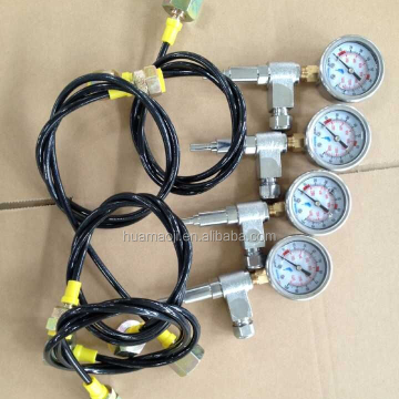 Peranti pengecasan gas nitrogen untuk palu hidraulik