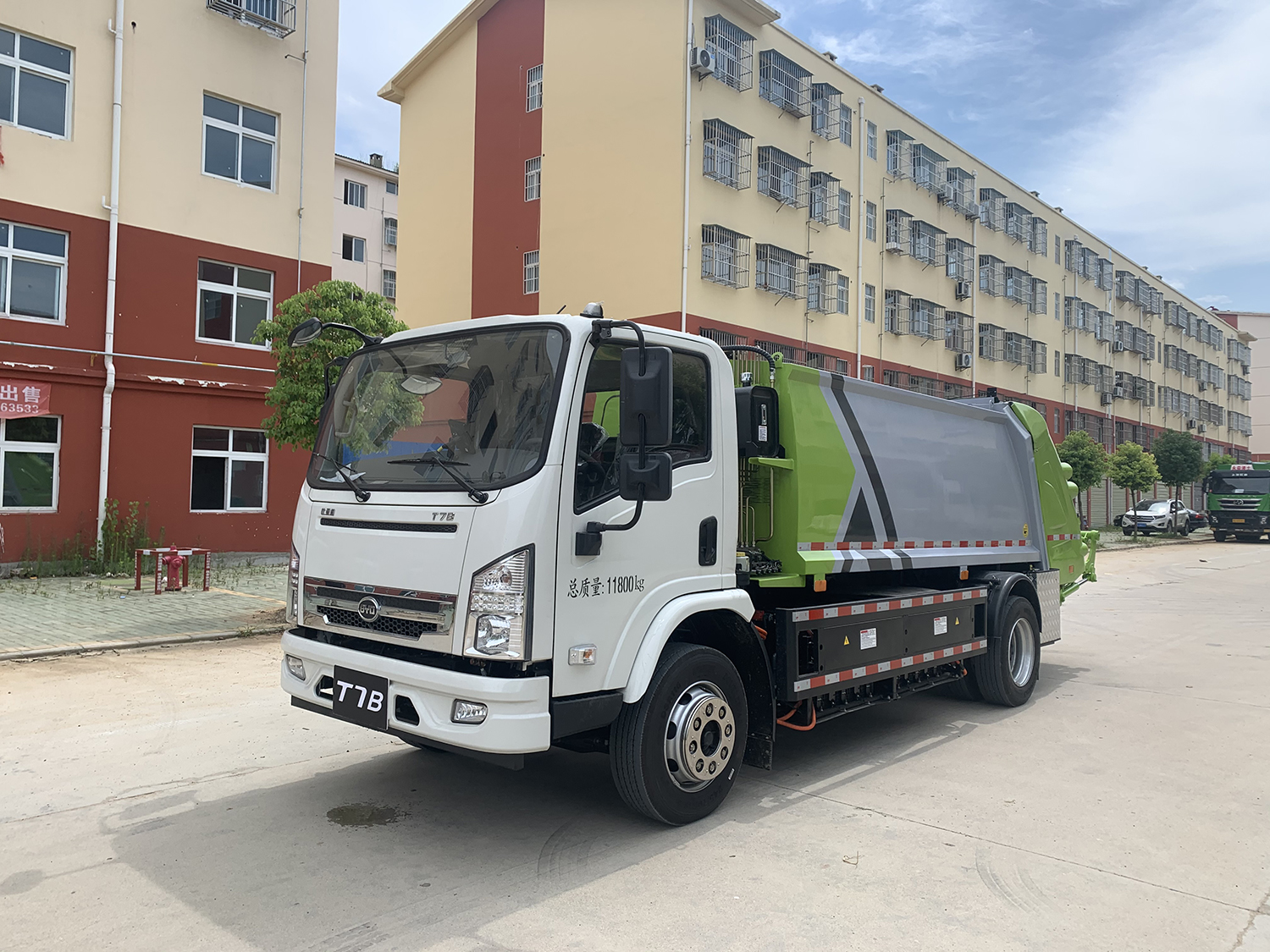 BYD 8CBM Refuse Compactor Truck