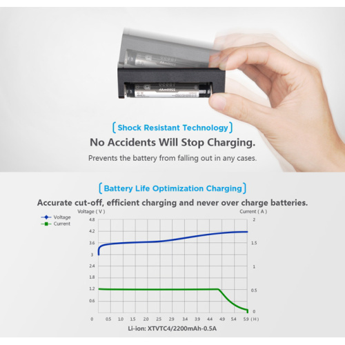 2017 HOT Sale Xtar Mc1 Battery Charger