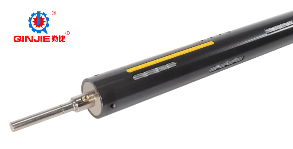 Eixo pneumático com chave de alumínio de 3 polegadas