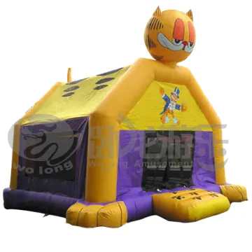 Inflatable bouncer house with slide residential inflatable bouncy jumping castle Inflatable bouncer