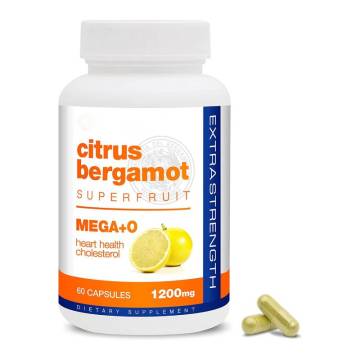 1200mg Citrus Bergamot Capsules Healthy Cholesterol Heart