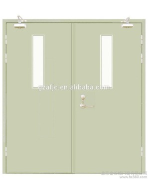 Guangzhou fire rated steel or stainless steel door, fire resist doors, fire rated interior doors