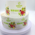 OEM全彩果汁标签水面标签