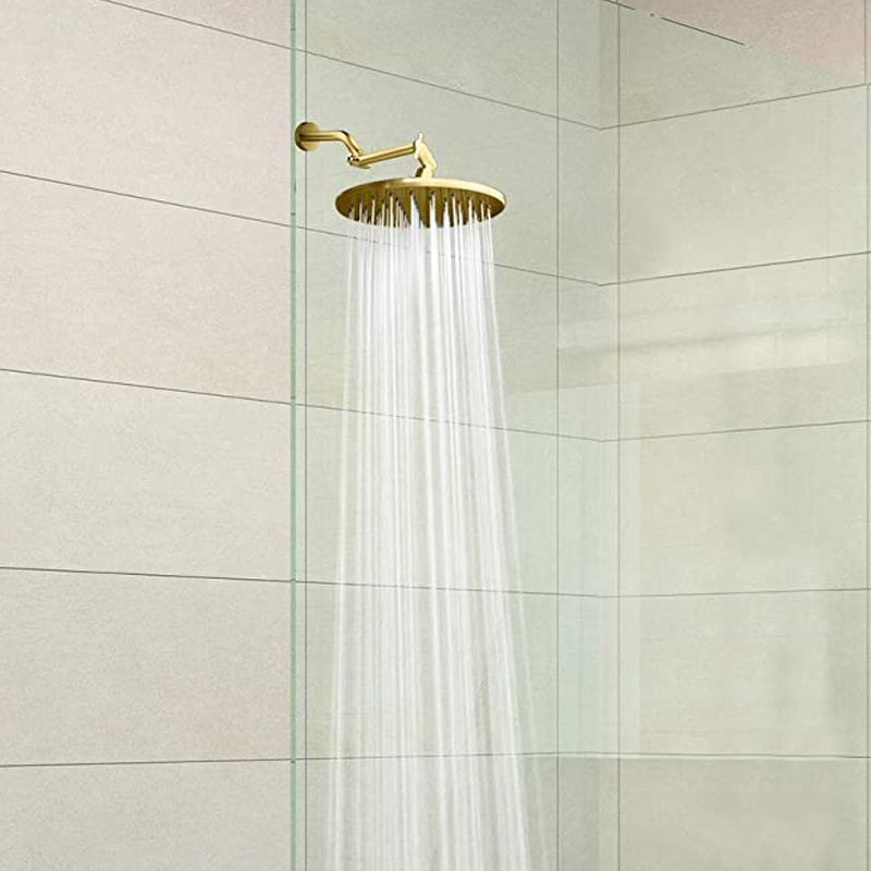 Ceiling Mounted Shower Head Brushed Rose Gold