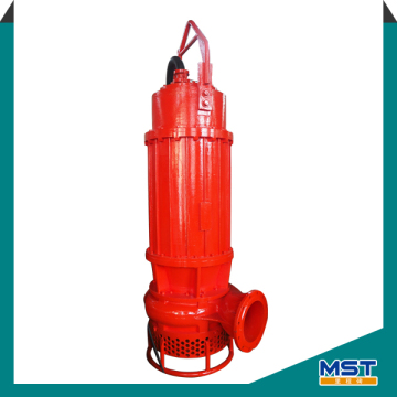 High pressure submersible vertical slurry pump