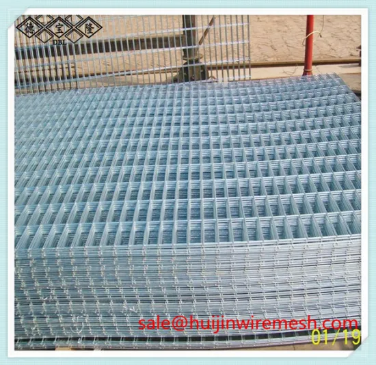 hot galvanized welded wire mesh panel