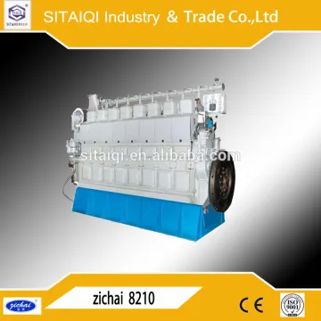 ZIBO Marine Diesel Engine 8210ZLC SERIES 600KW TO 1100KW BELOW 1000RPM with CCS Ceritificate for main engine