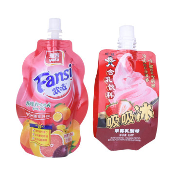 Laminated renewable material food pouches juice sachet