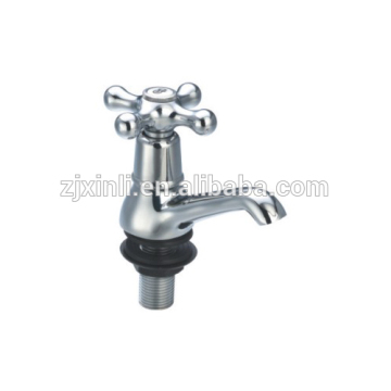 Cold Zinc Basin Faucet, Polish and Chrome Finish