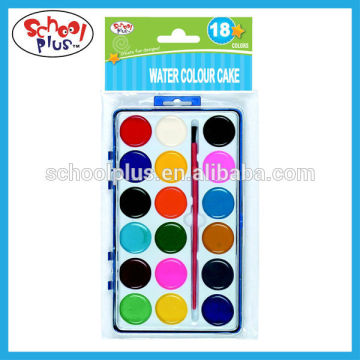 Non-toxic 18 colors water color painting set for kids