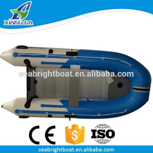 290cm 9'5'' PVC or Hypalon Hull Material Inflatable Row Boat with Prices