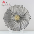 ATO Grey Flower glass plate Household Charge plate