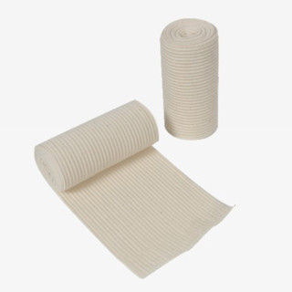 70% Skin Color Polyester Bleached High Elastic Force Bandage, Compression Bandage Wl10004