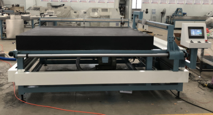 semi-automatic glass cutting table