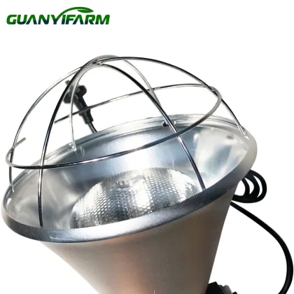 Waterproof Infrared Gold Lampshade for Animal Farm Livestock Lighting