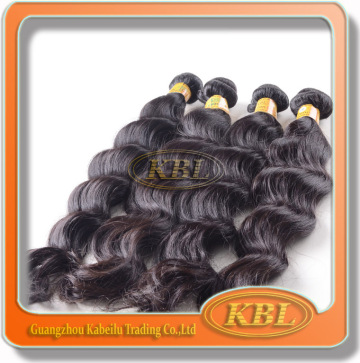 Hair weaving thread black african human hair extensions