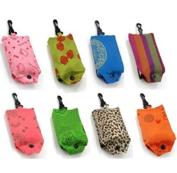 Folding Reusable Nylon Grocery Shopping Bags