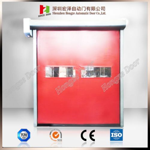 Self-repair Auto-Recovery PVC High Speed Zipper Rolling Door