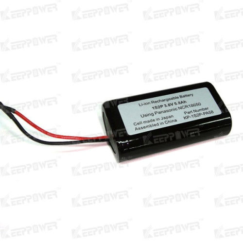 1S2P - KeepPower 3.7v 18650 battery pack 5800mah for Panasonic NCR18650