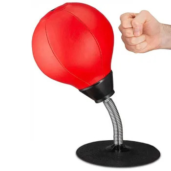 Stress Relief and Exercise: Heavy-duty Desktop Punching Bag with Suction Cup - Perfect for Mini Boxing and Relaxation