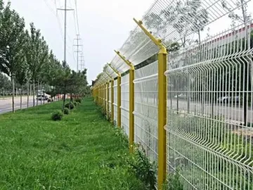 Recinzione da giardino in maglia saldata in 3D