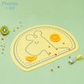 Toddler Children's Placemat Suction Plate Dishwash Friendly