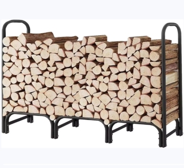 Heavy Duty Indoor Outdoor Firewood Storage Log Rack